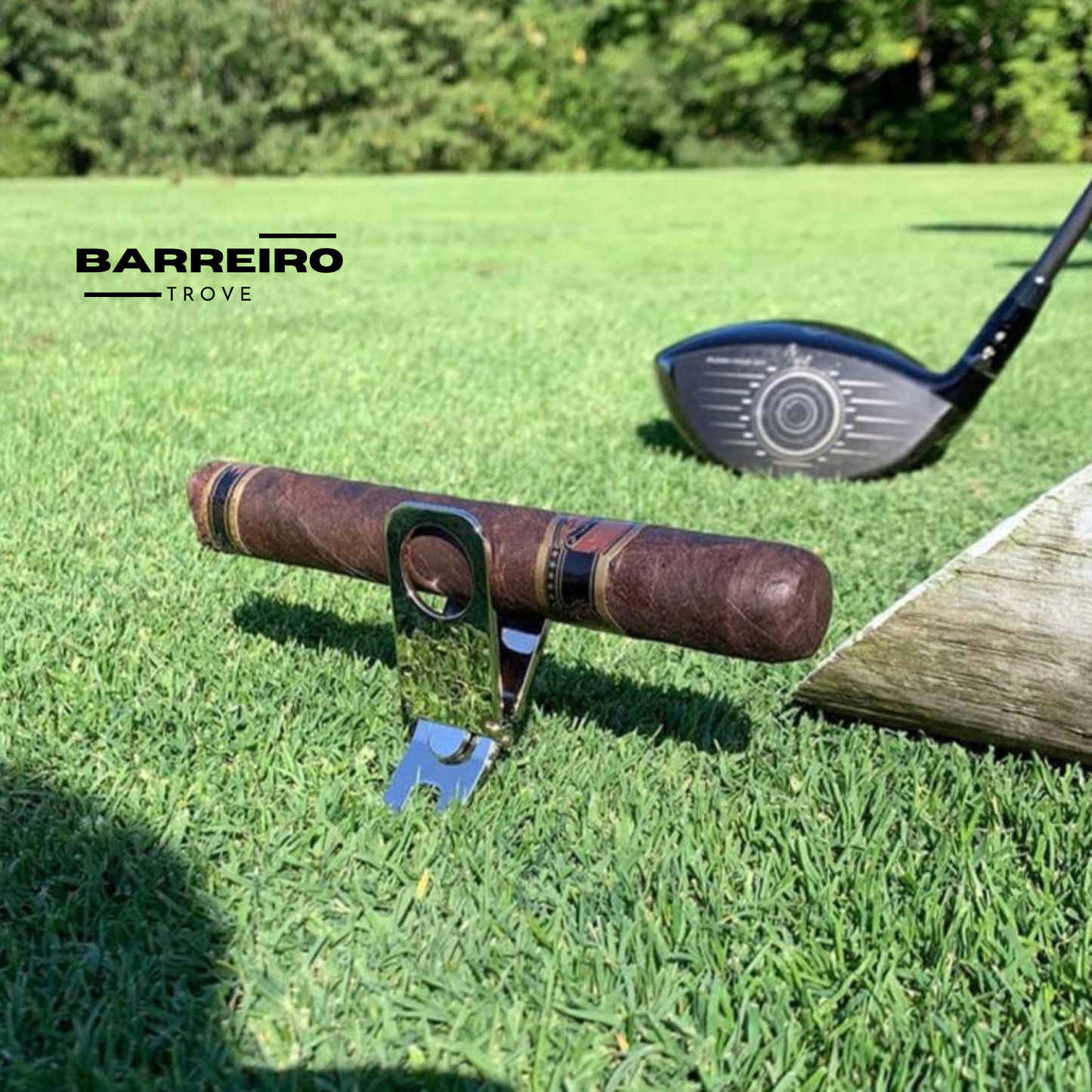 Cigar Holder For Golf Cart